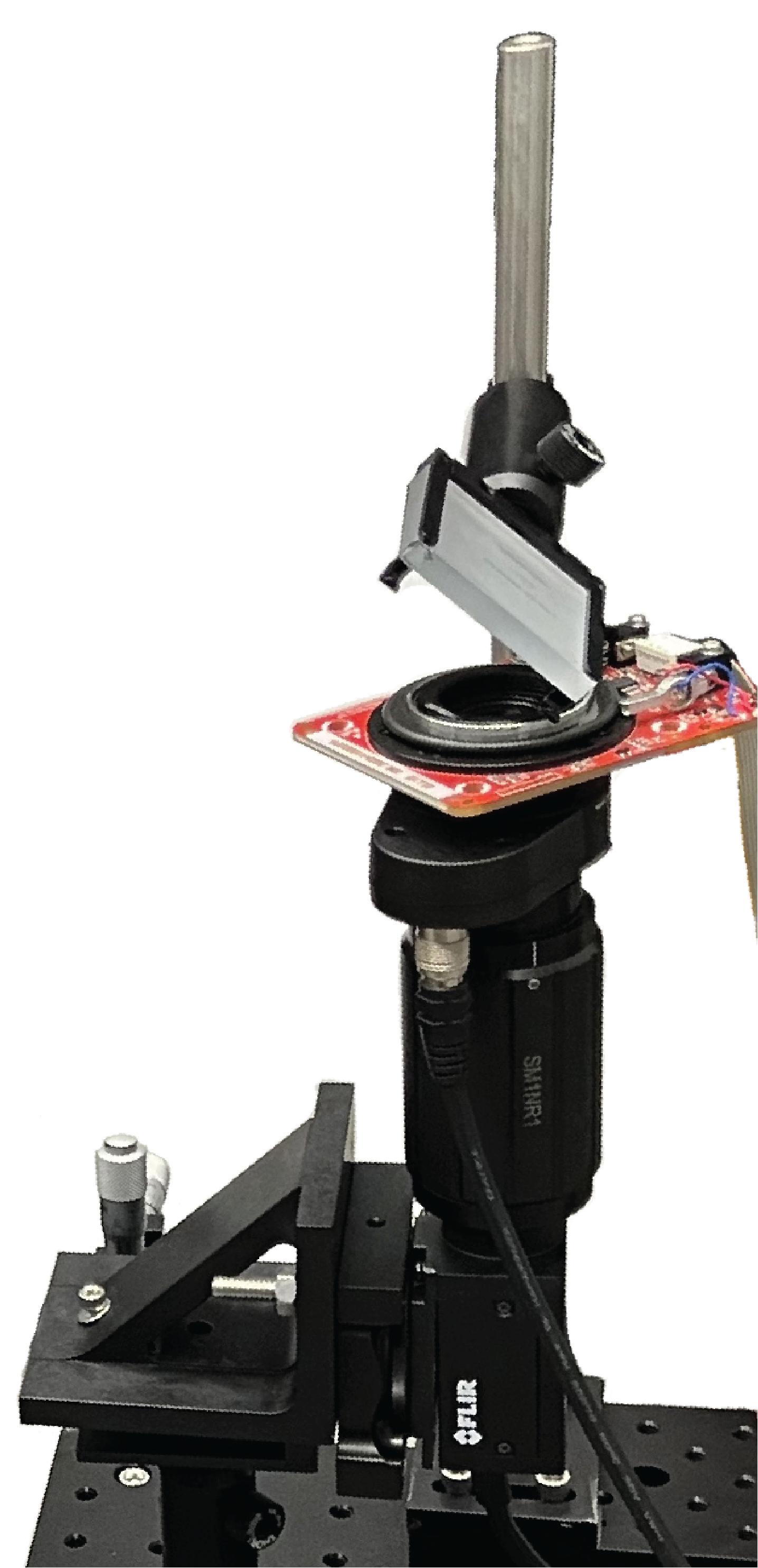 Camera setup with deformable lens
